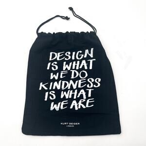 KURT GEIGER Drawstring Dust Bag, 12.5" x 10"